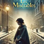 Mujer joven de época con capa y mirada pensativa de pie en una calle empedrada nevada, iluminada por farolas y flanqueada por edificios antiguos que crean un ambiente melancólico y cinematográfico, El escándalo entre un okupa y David Alemán que está haciendo temblar a ‘En boca de todos’