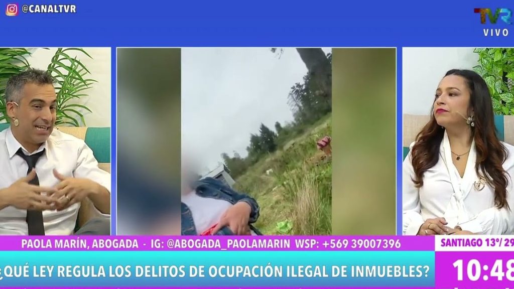Okupas agreden a equipo de Espejo Público con piedras y patadas