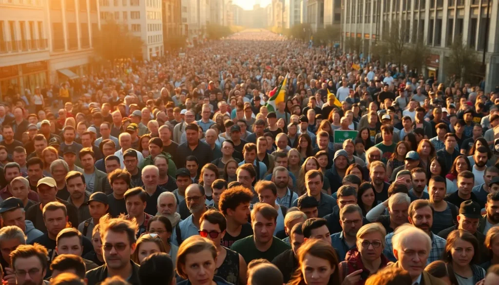 Okupación masiva: casos de más de 100 personas