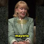 Mujer en chaqueta verde en entrevista sobre PP presenta reforma del Código Penal para propietarios de viviendas okupadas